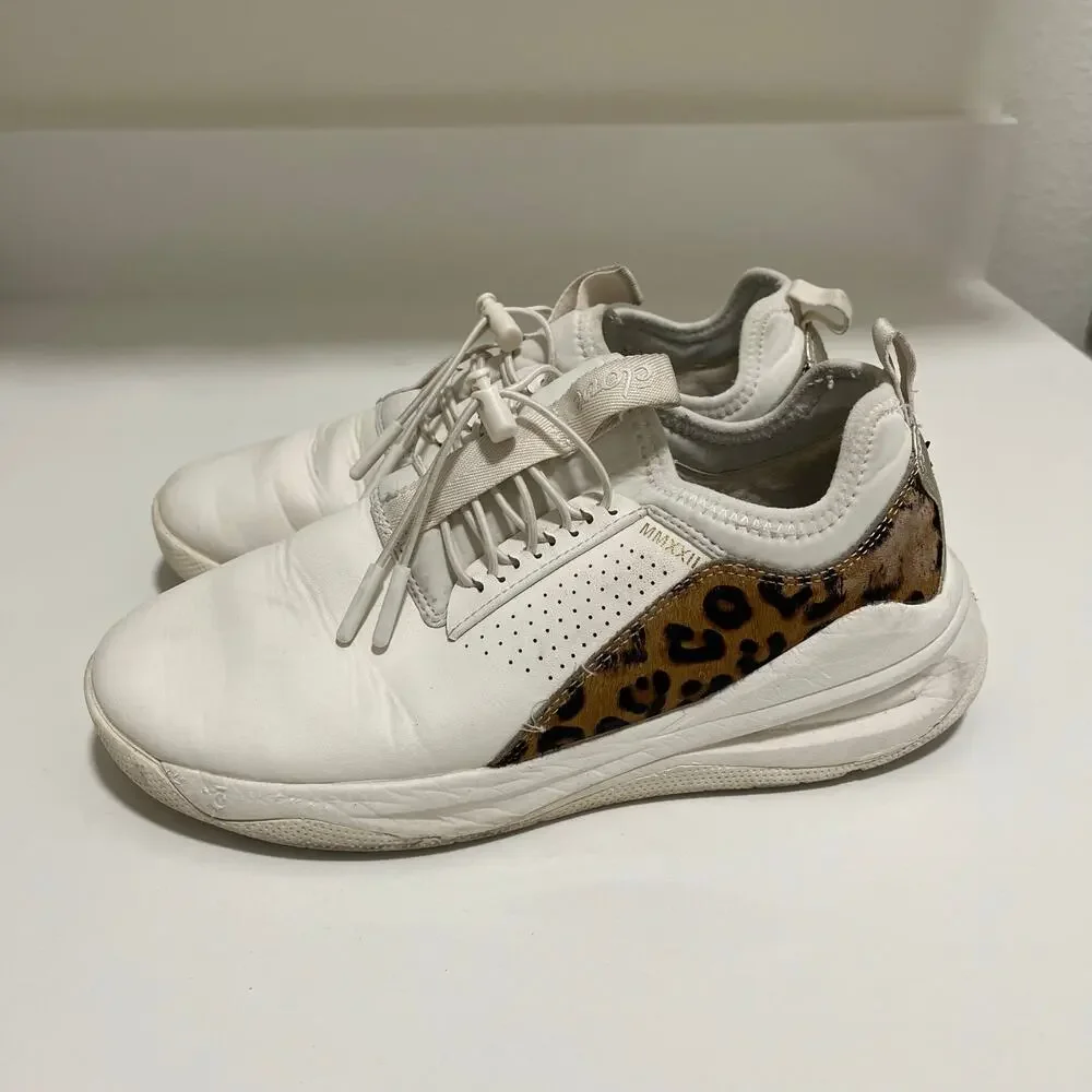 Clove‎ Cheetah Healthcare Nursing Sneakers size 7.5